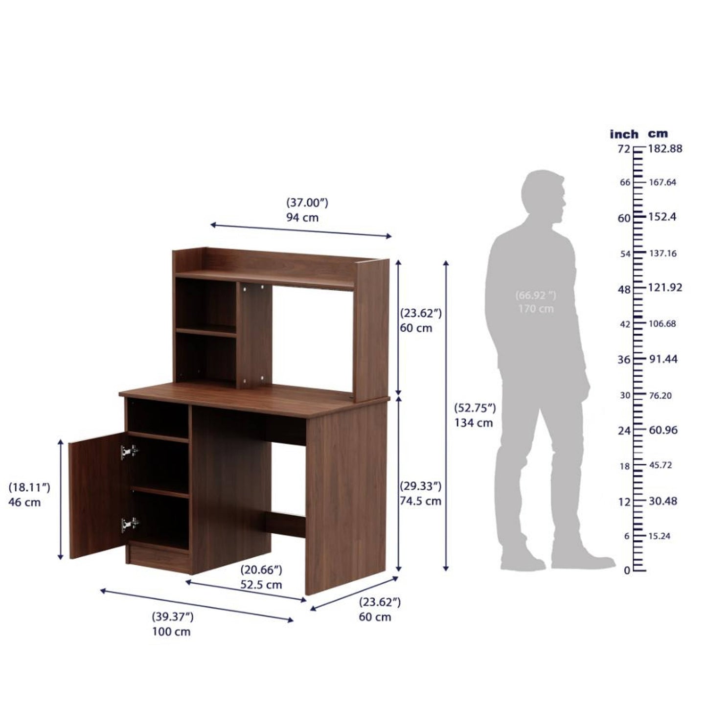 Spacious Study Table