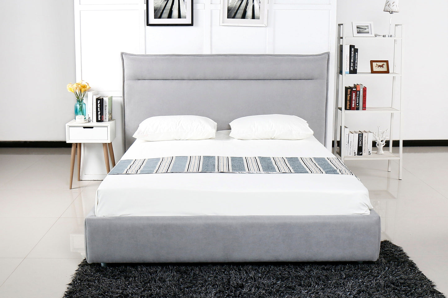 PF1803 Upholstered Bed Frame