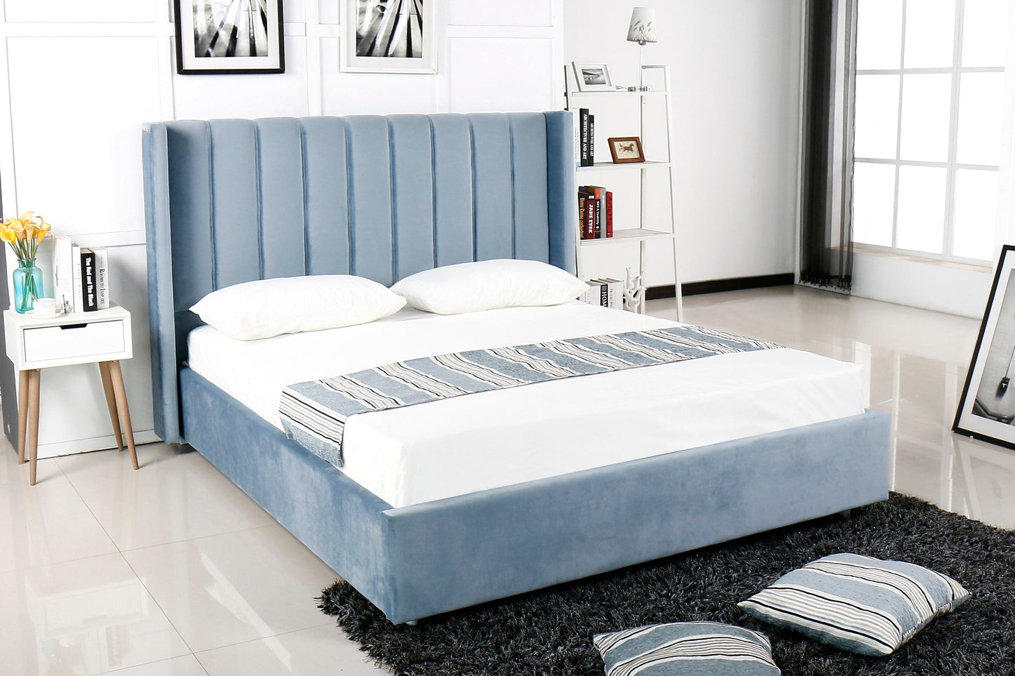 PF1804 Upholstered Bed Frame