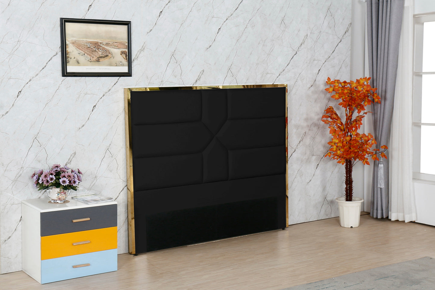 PF1902 Upholstered Bed Frame