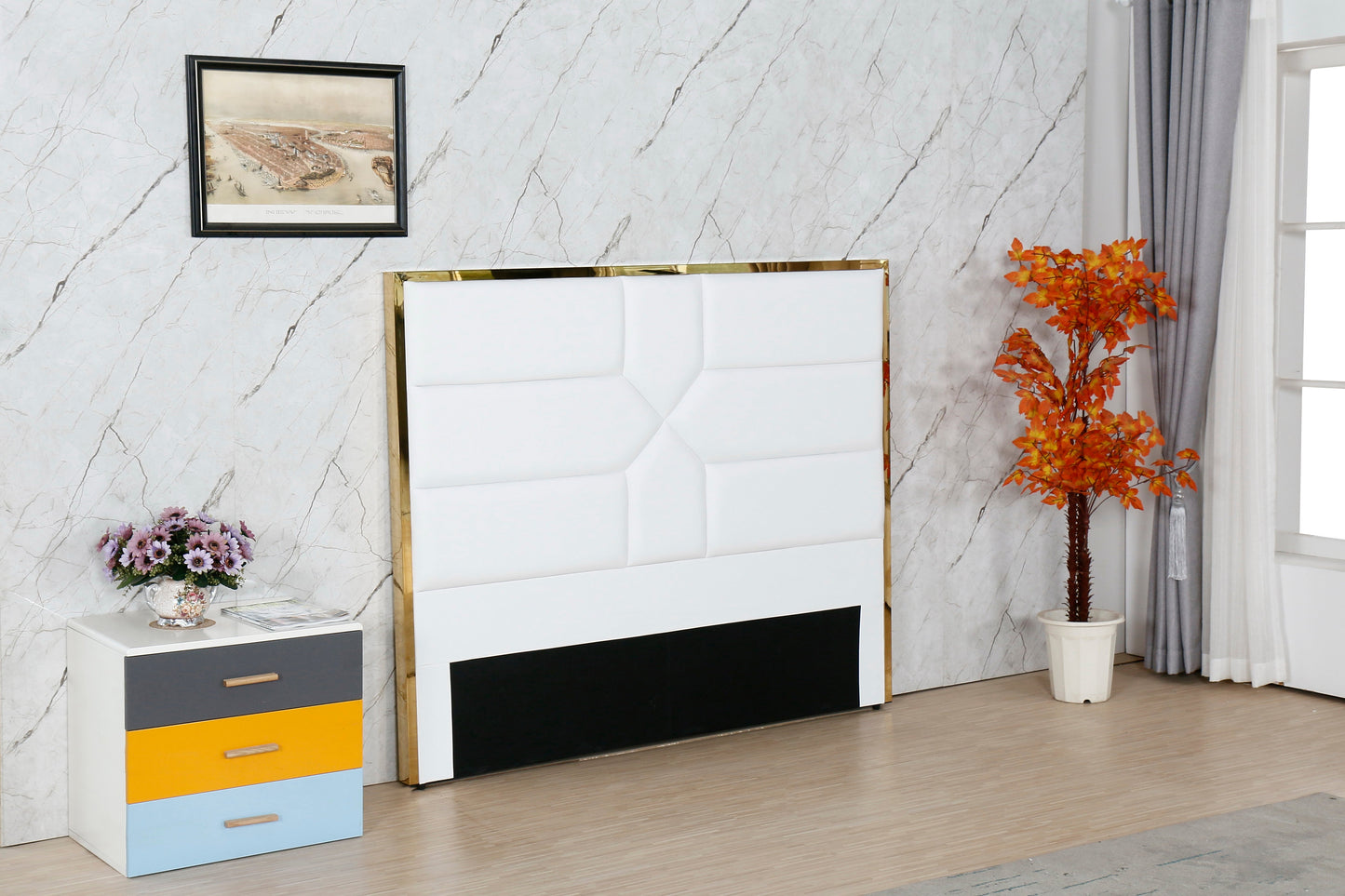 PF1902 Upholstered Bed Frame