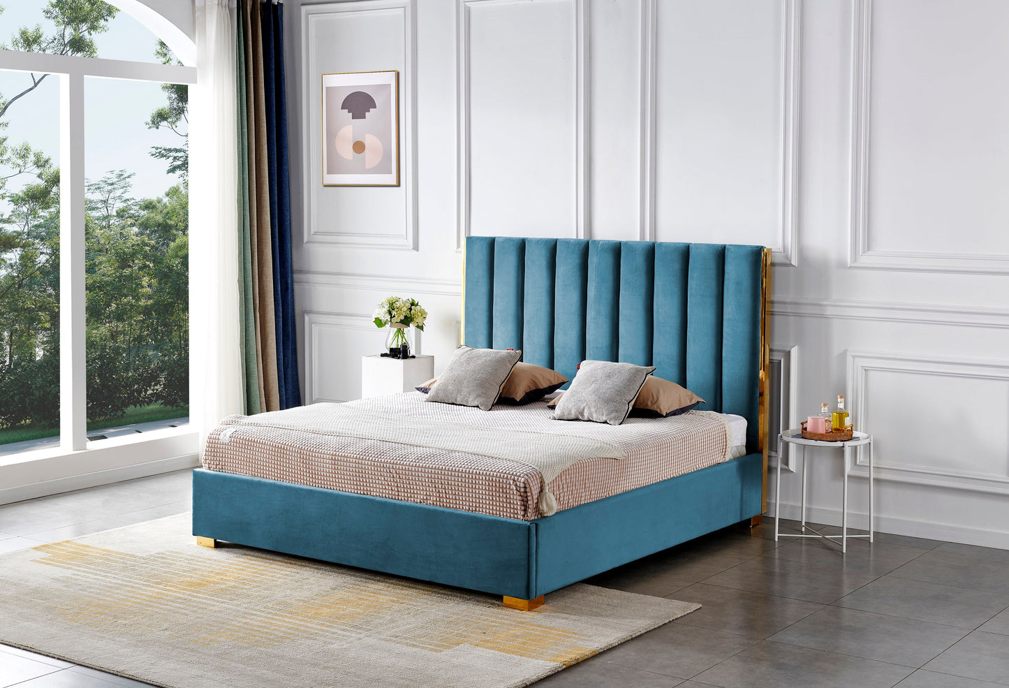 PF2002 Upholstered Bed Frame