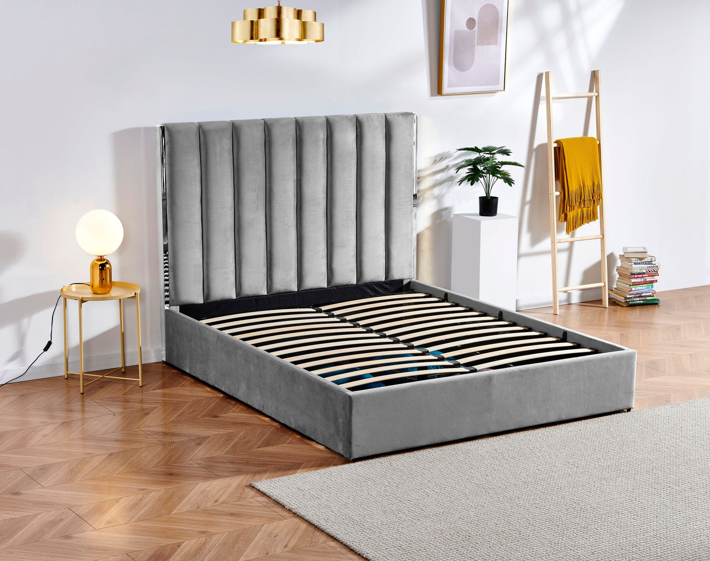 PF2002 Upholstered Bed Frame
