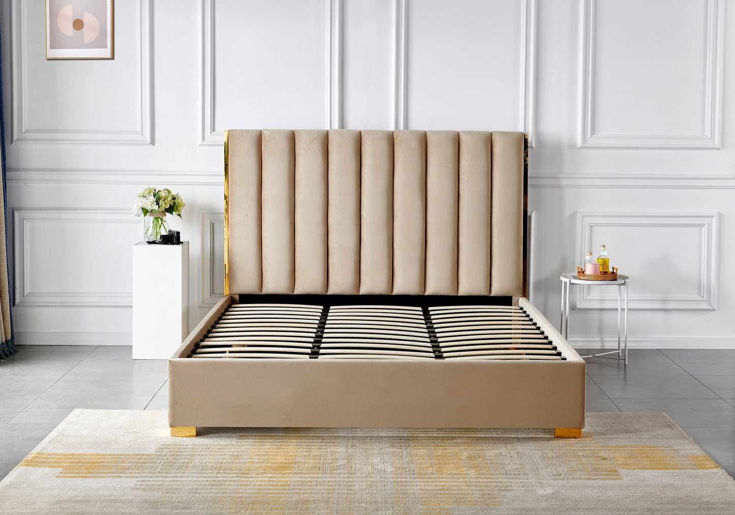 PF2002 Upholstered Bed Frame