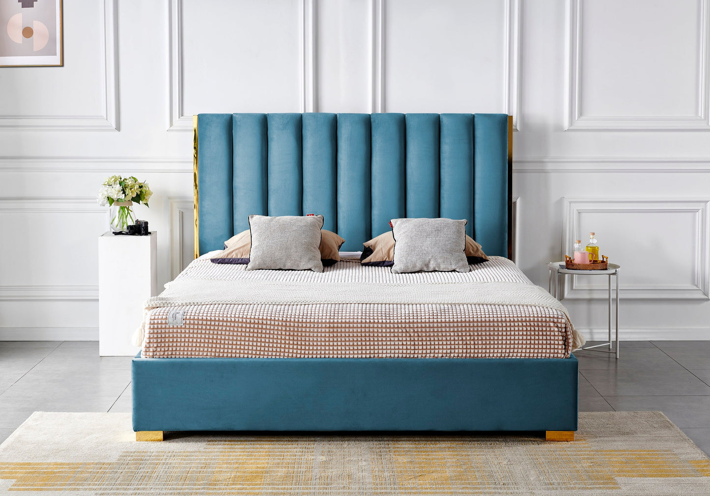 PF2002 Upholstered Bed Frame