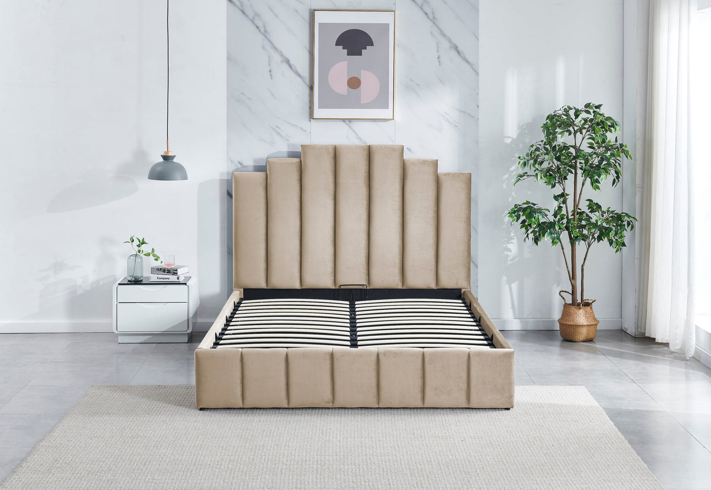 PF2003 Upholstered Bed Frame