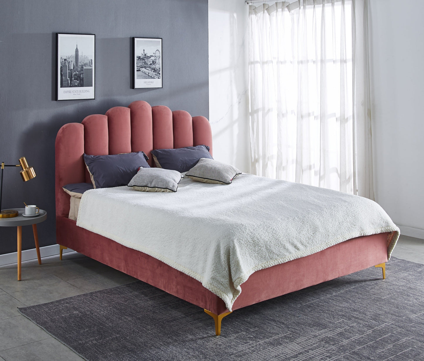 PF2006 Upholstered Bed Frame