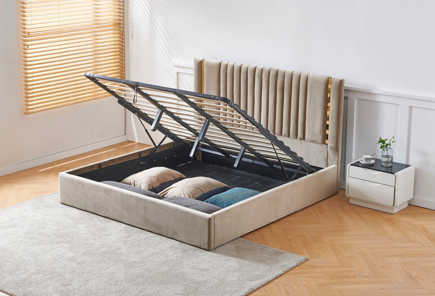 PF2110 Upholstered Bed Frame