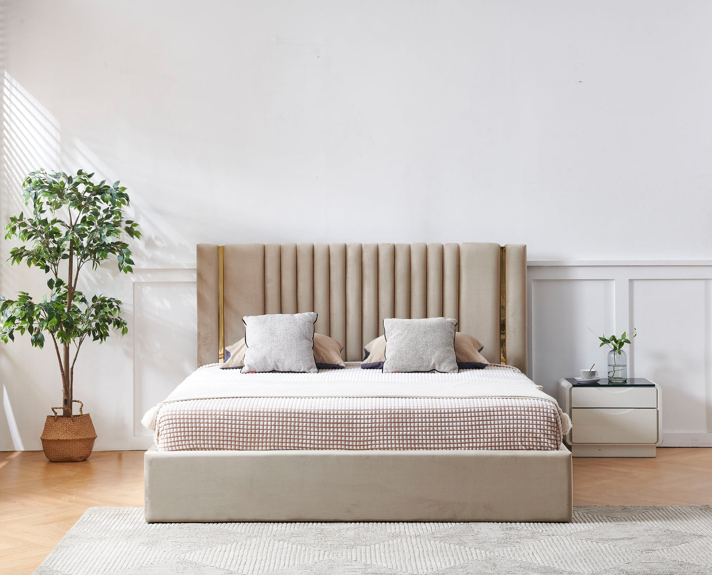 PF2110 Upholstered Bed Frame