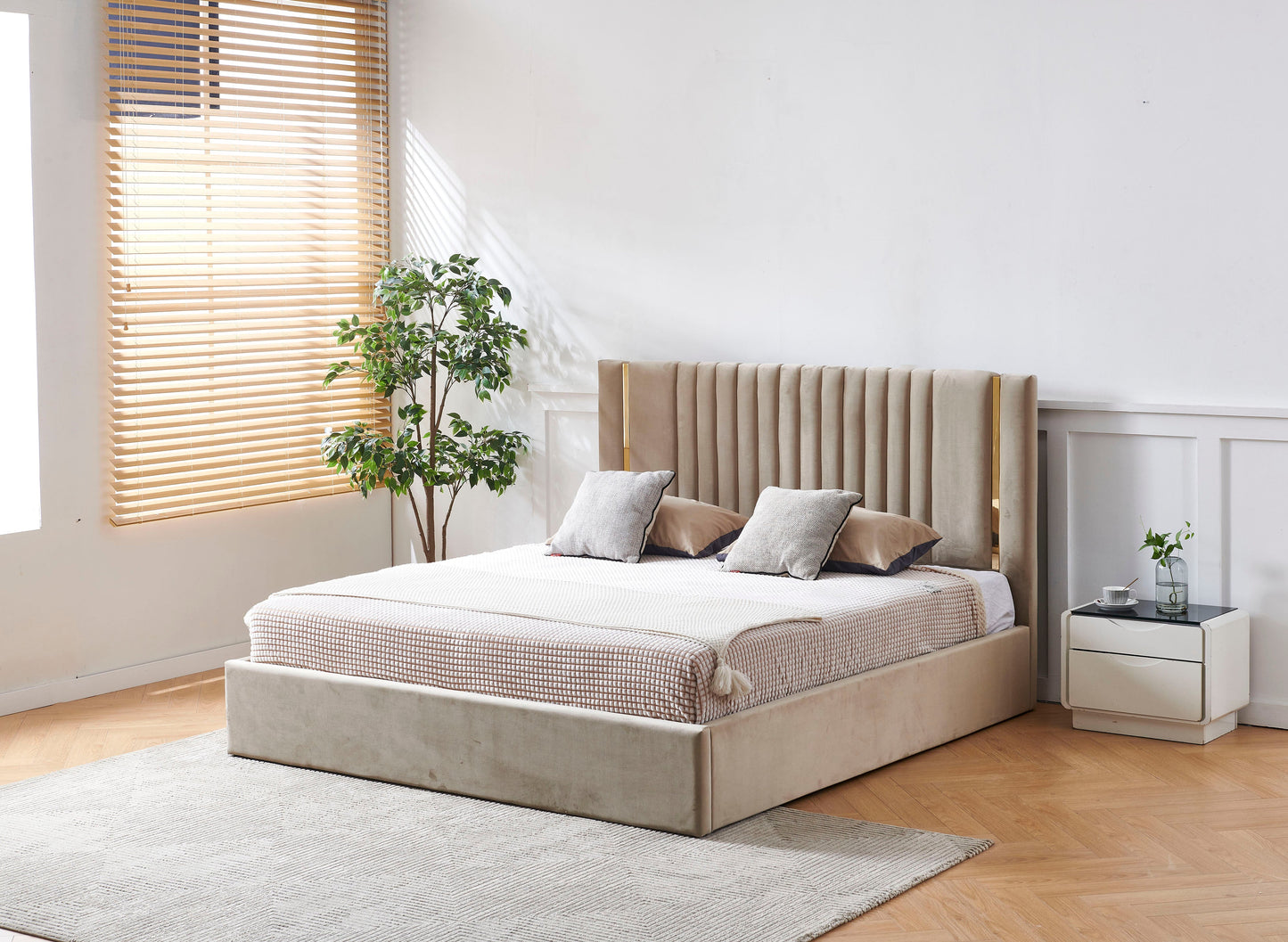 PF2110 Upholstered Bed Frame