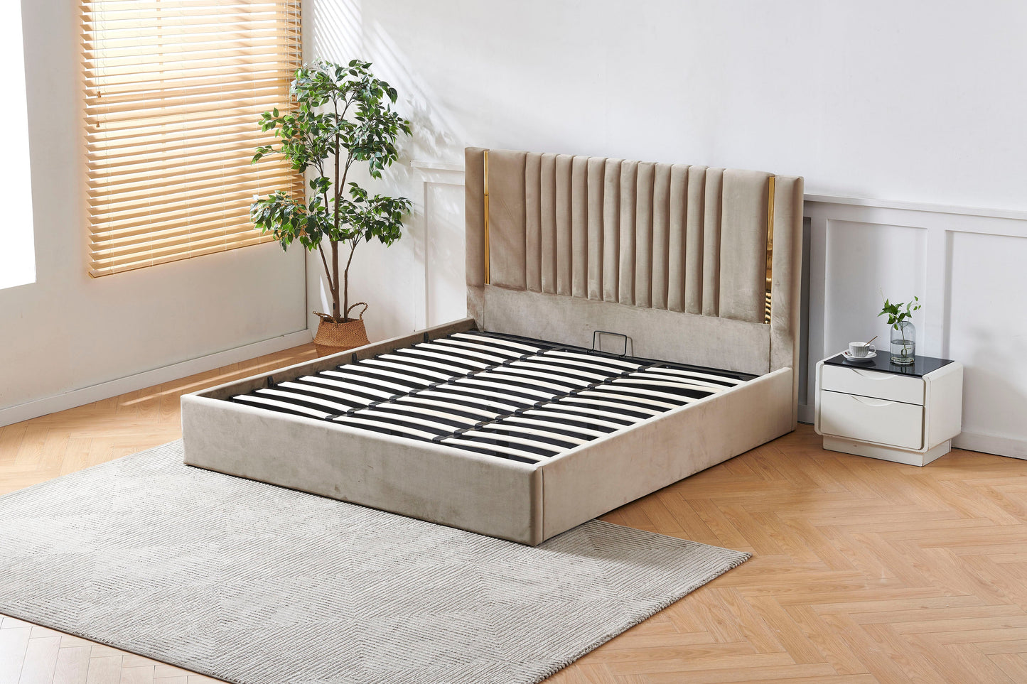 PF2110 Upholstered Bed Frame
