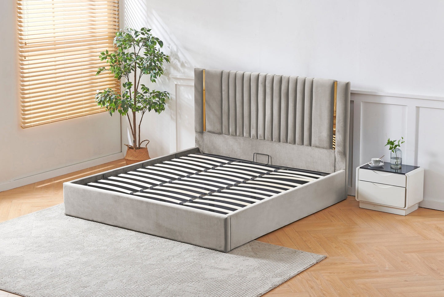 PF2110 Upholstered Bed Frame