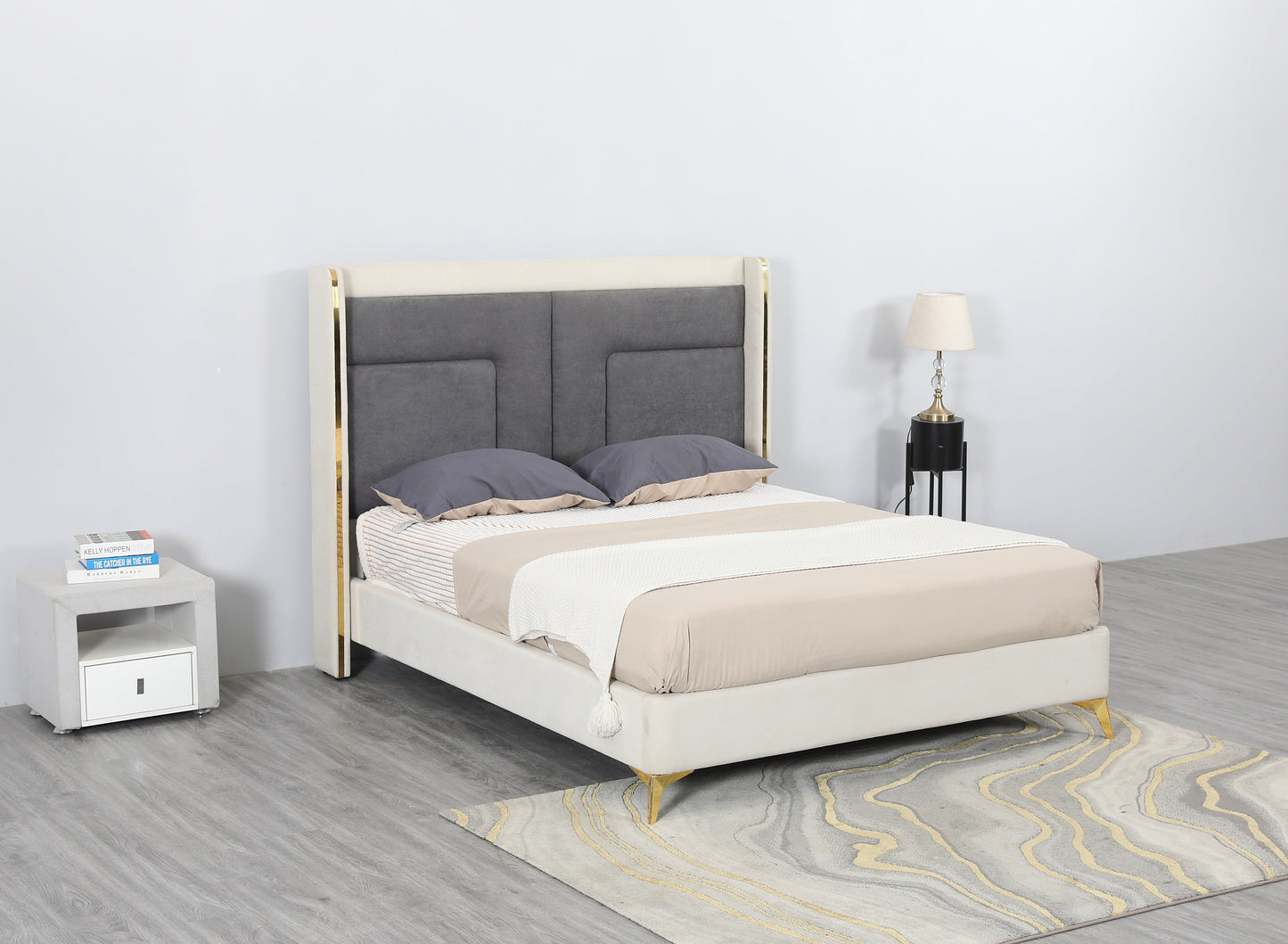 PF2203 Upholstered Bed Frame