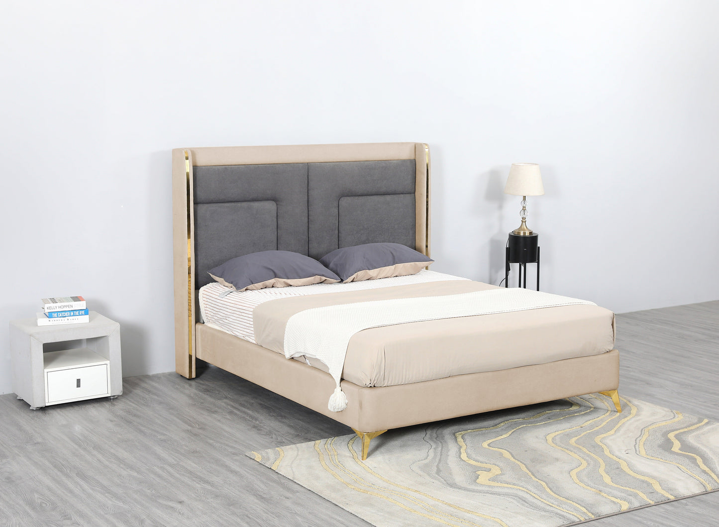 PF2203 Upholstered Bed Frame