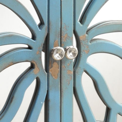 FRENCH ARCHED MIRROR DOOR DUAL TONE SIDEBOARD