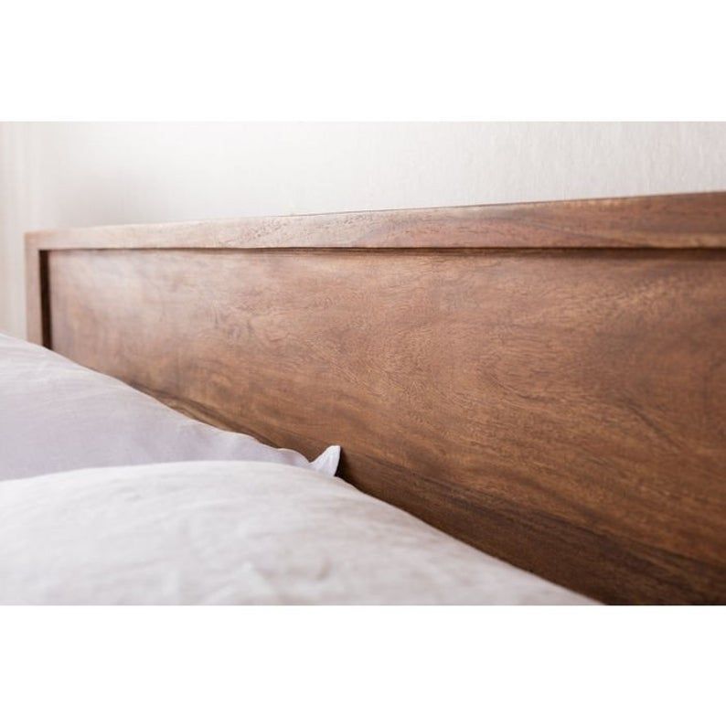 Boston Silver Contemporary Solid Wood New Design Bed