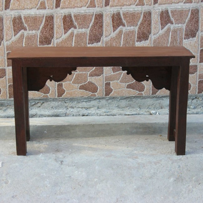 Antique Hand Carved Hall Table