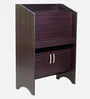 Mango Wood Study Desk in Walnut Finish