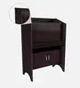 Mango Wood Study Desk in Walnut Finish