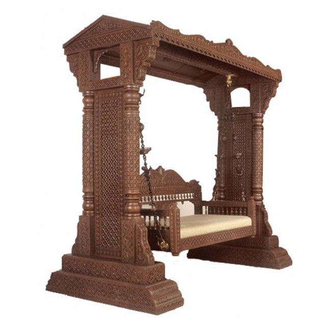 Hand Carved Indian Shahi Swing