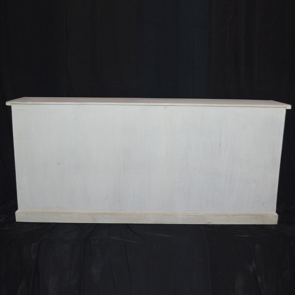 RAINBOW CARVED 3 DOOR WOODEN SIDEBOARD