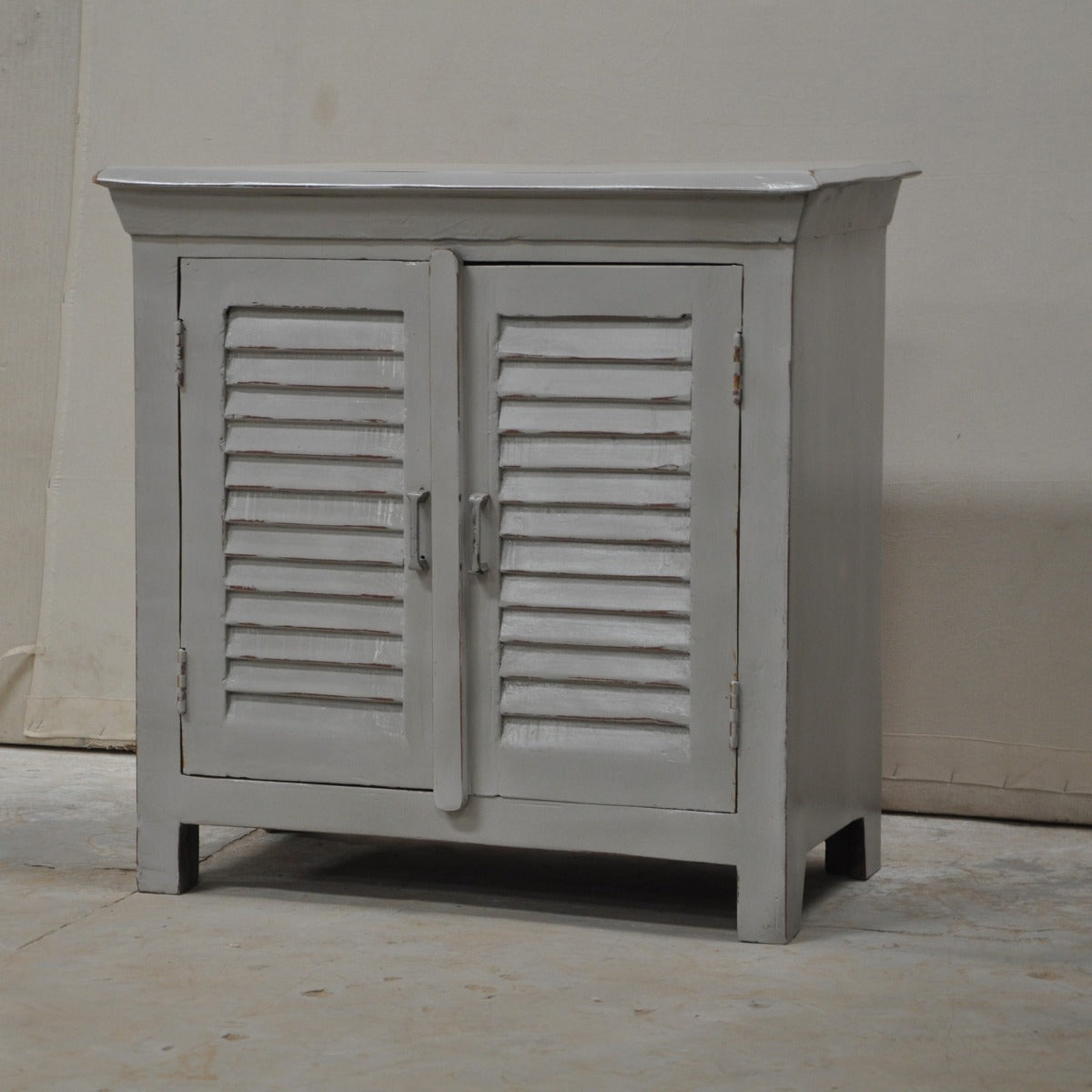 SHUTTER SIDEBOARD CABINET SMALL-Grey-80-40-75