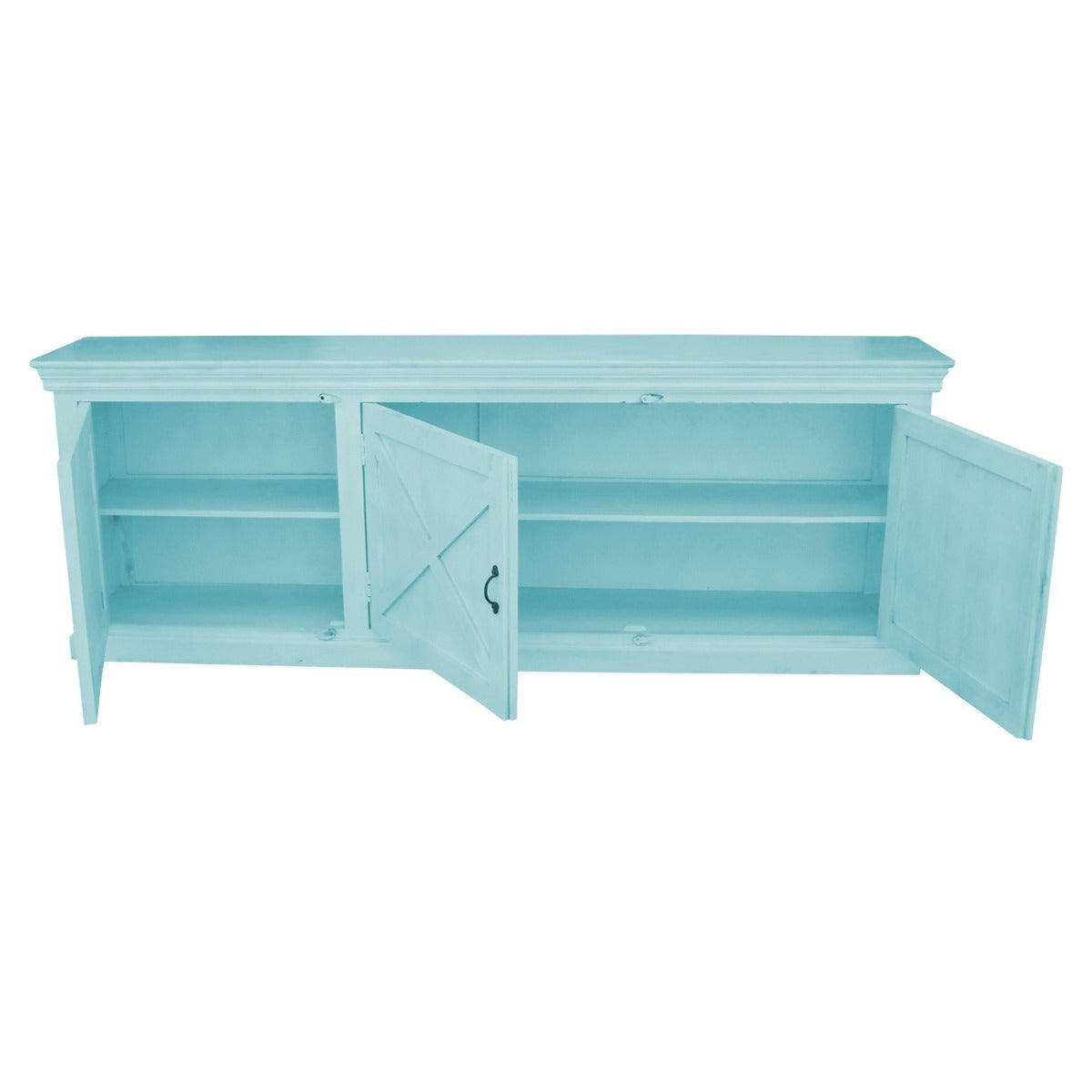 X DESIGN SOLID 3 WOODEN DOOR SIDEBOARD