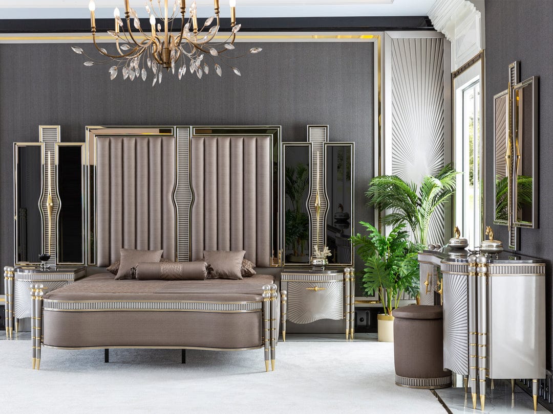 Royce Luxury Upholstered Bed frame