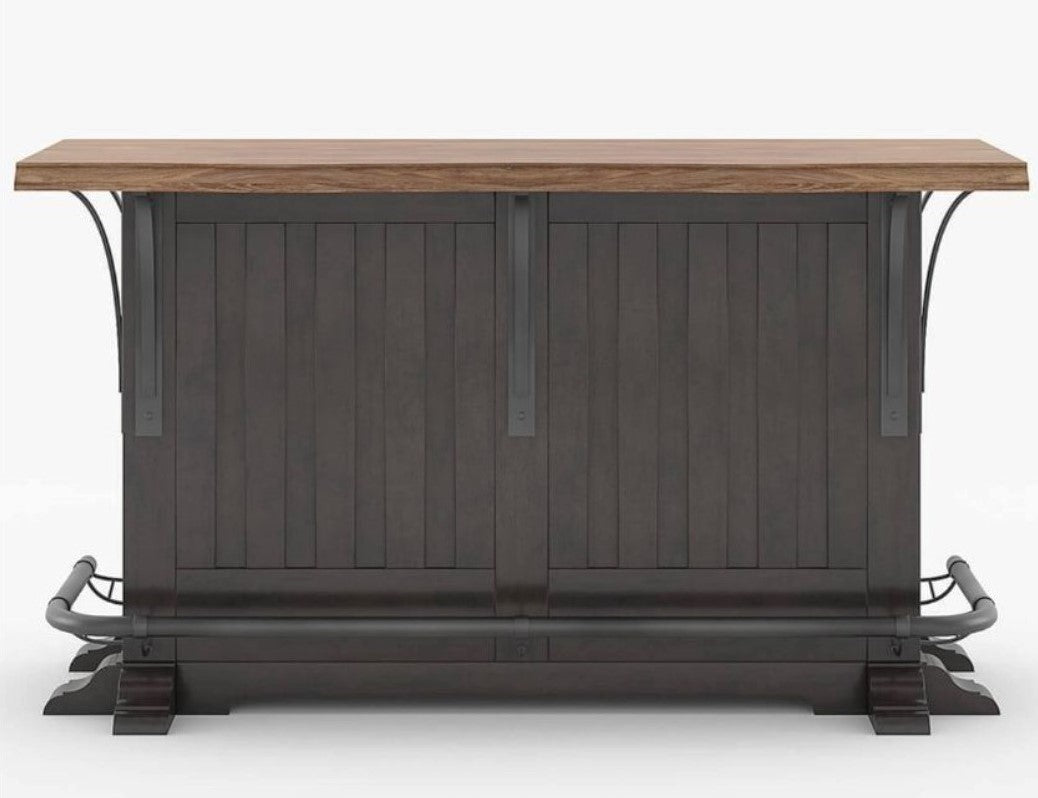 Arlington Solid Wooden One Drawer Bar Table Indoor / Outdoor