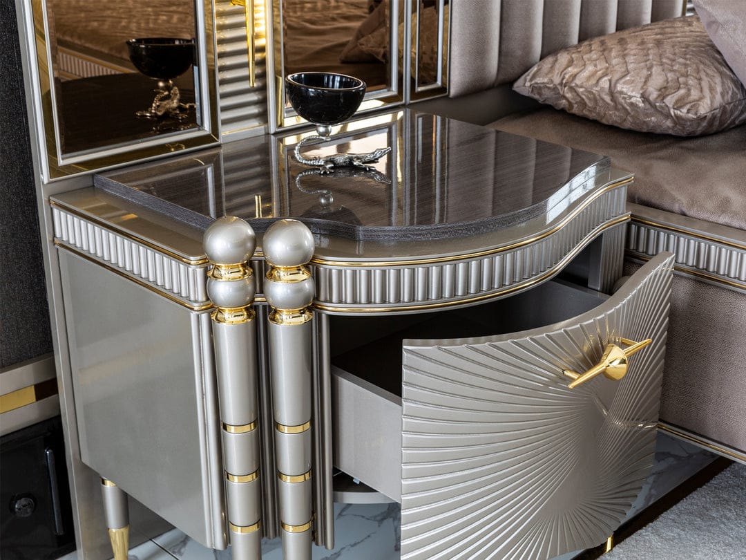 Royce Luxury Upholstered Bed frame