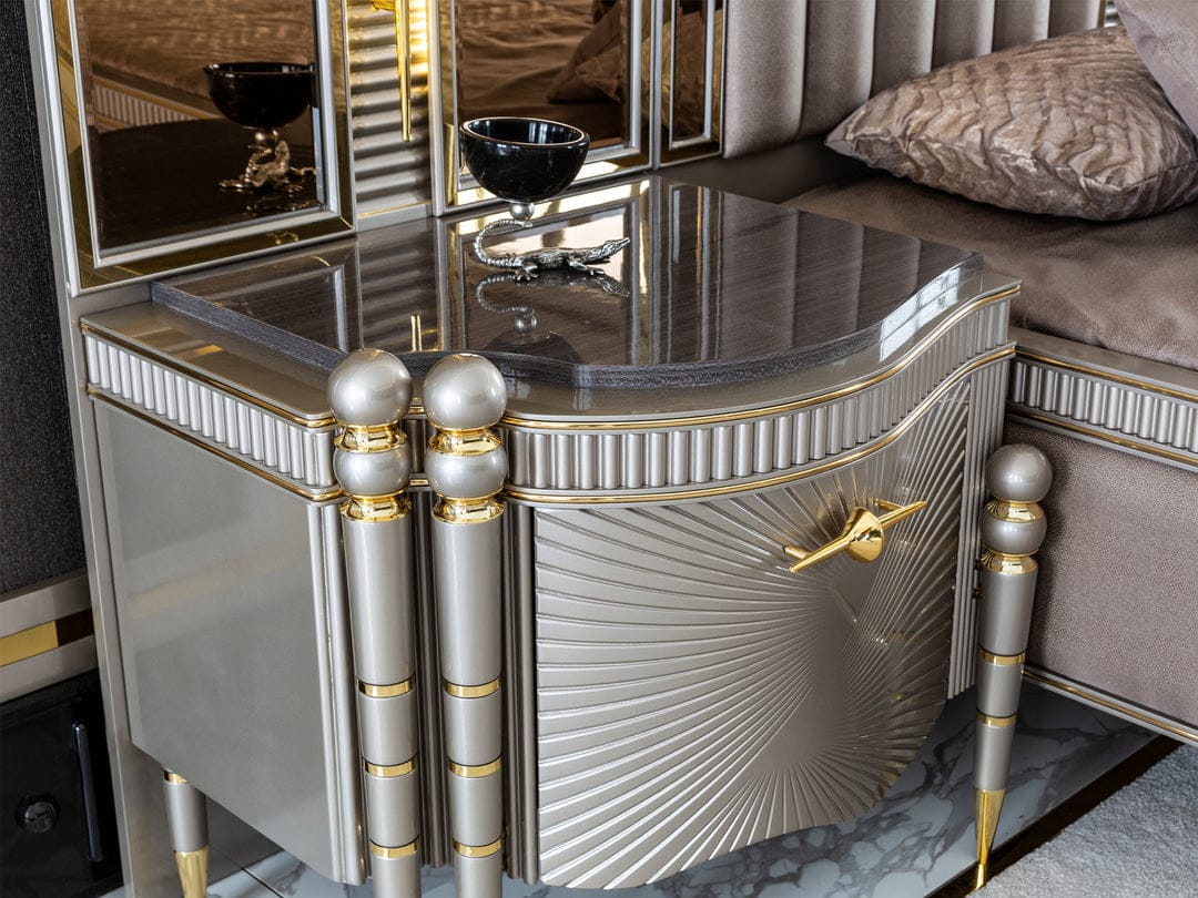 Royce Luxury Upholstered Bed frame