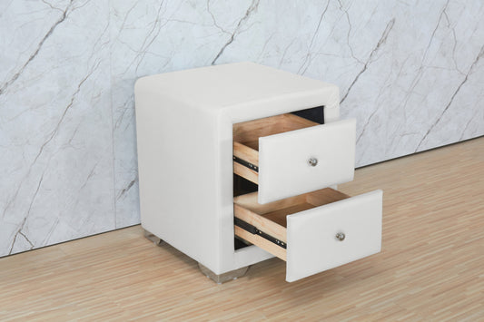 PFNS1 Upholstered Bedside Bed Table