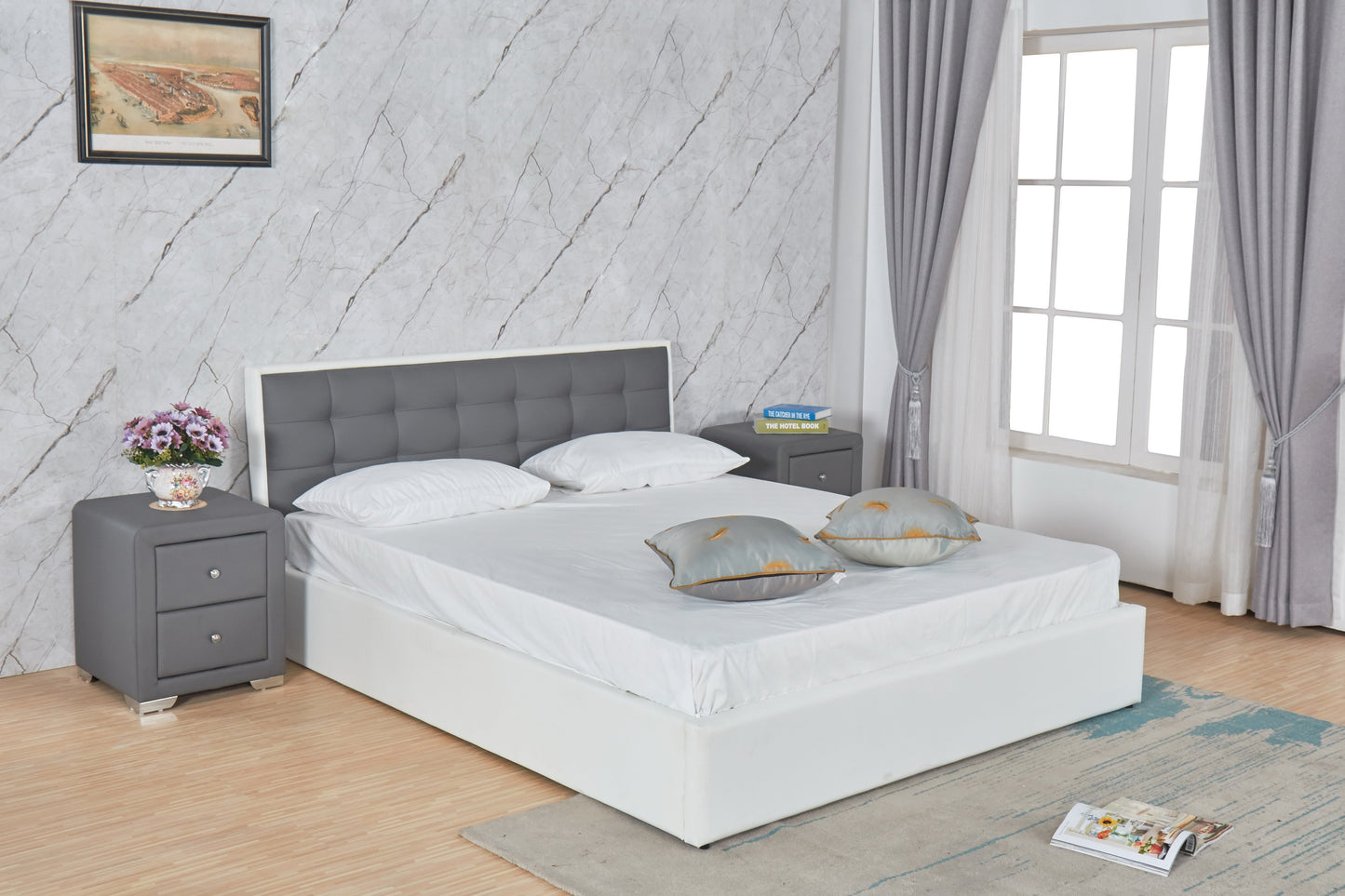 PF1506 Upholstered Bed Frame
