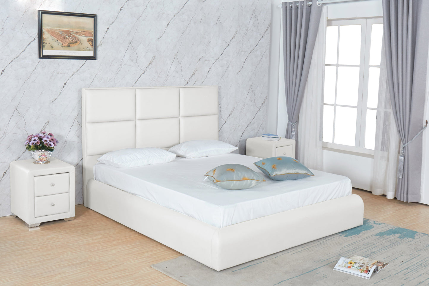 PF1616 Upholstered Bed Frame