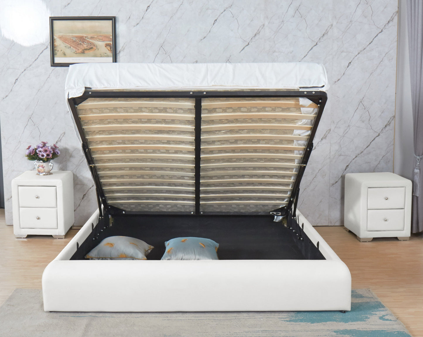 PF1616 Upholstered Bed Frame
