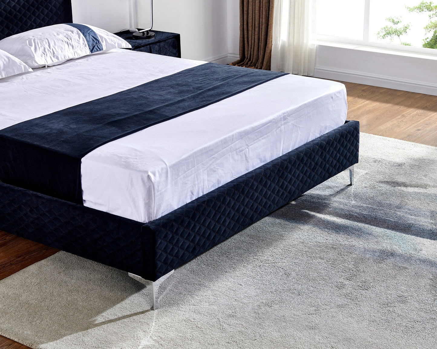 PF1809 Upholstered Bed Frame