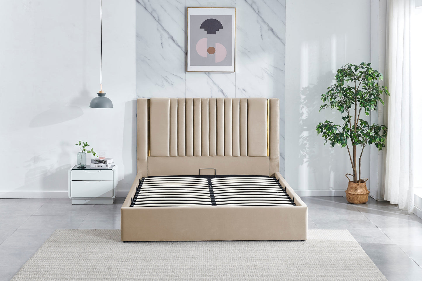 PF2110 Upholstered Bed Frame