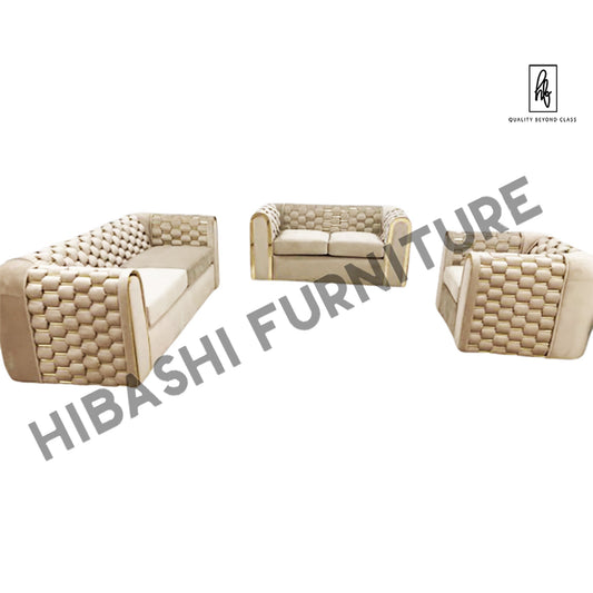 MONACO THREE, TWO AND ONE SEATER SOFA