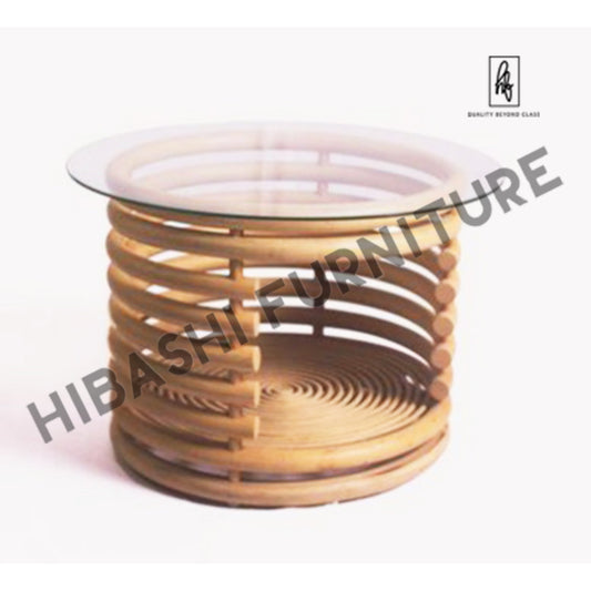 RATTAN SIDE TABLE 1