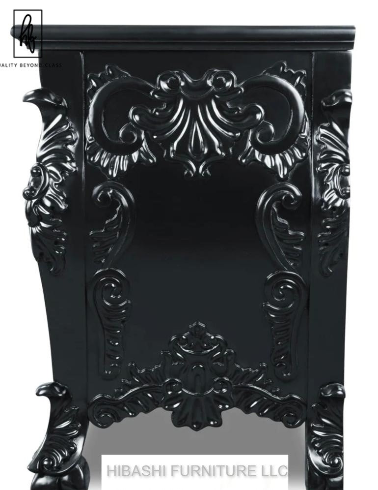 Dran Hand Carved Solid Wooden Dresser